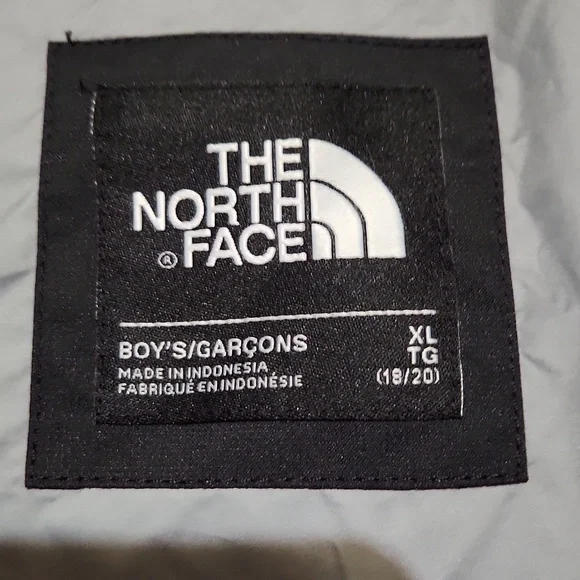 North Face 3-in-1 Coat XL 18/20 Grey Black - Picture 5 of 11